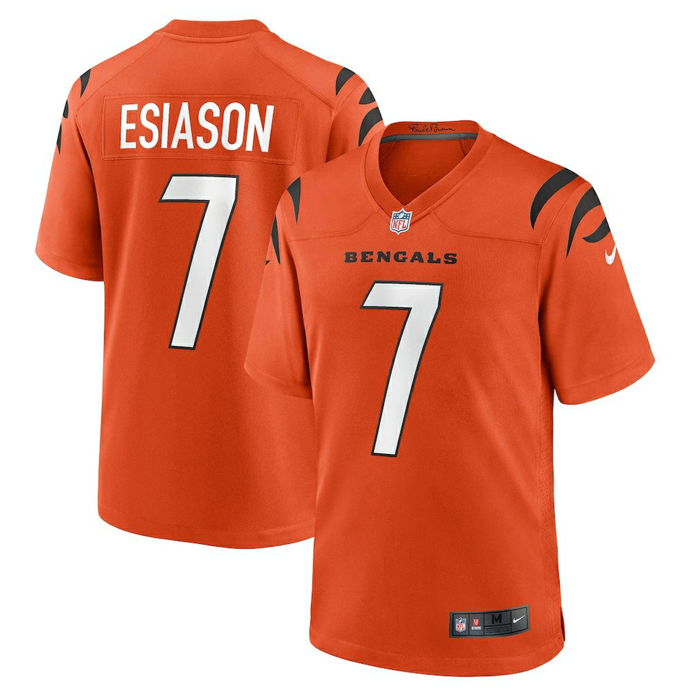 NFL Boomer Esiason Cincinnati Bengals Retired Player Alternate Game Jersey - Orange