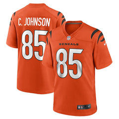 NFL Chad Johnson Cincinnati Bengals Retired Player Alternate Game Jersey - Orange