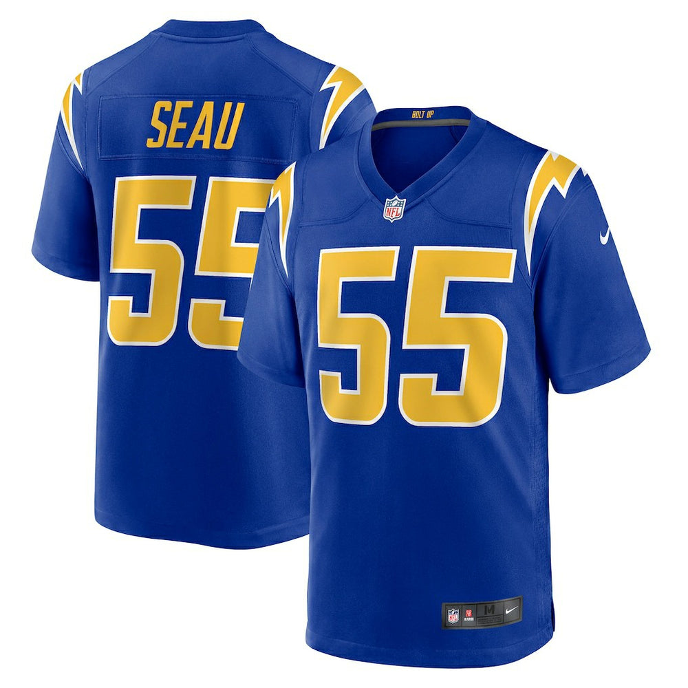 NFL Junior Seau Los Angeles Chargers Retired Player Alternate Game Jersey - Royal
