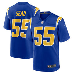 NFL Junior Seau Los Angeles Chargers Retired Player Alternate Game Jersey - Royal