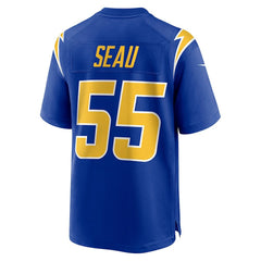 NFL Junior Seau Los Angeles Chargers Retired Player Alternate Game Jersey - Royal