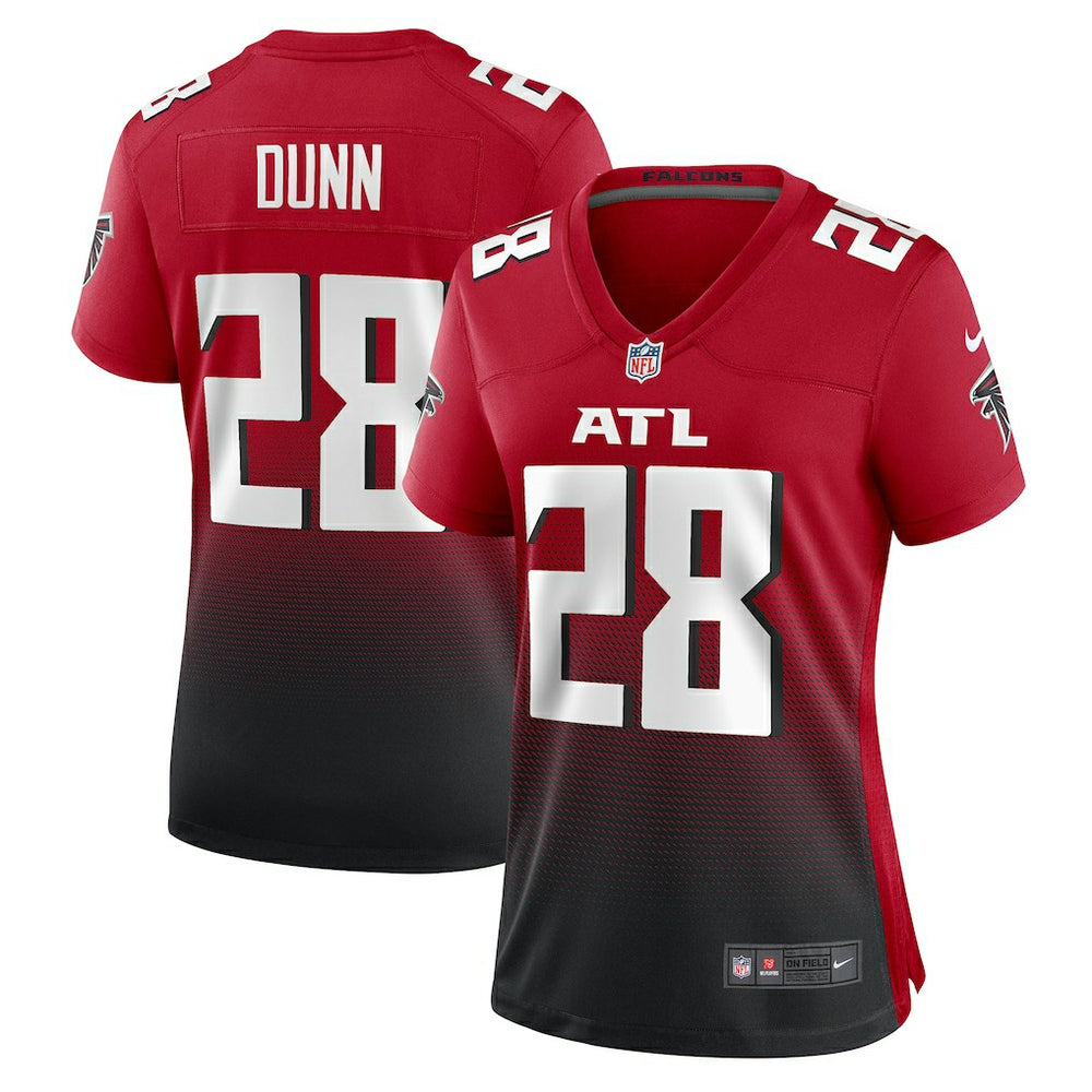 Warrick Dunn Atlanta Falcons Women's Retired Game Jersey Red