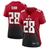 Warrick Dunn Atlanta Falcons Women's Retired Game Jersey Red
