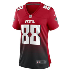 NFL Tony Gonzalez Atlanta Falcons Women's Retired Game Jersey - Red
