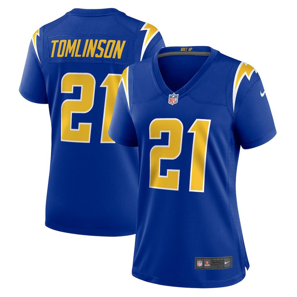 NFL LaDainian Tomlinson Los Angeles Chargers Women's Retired Game Jersey - Royal