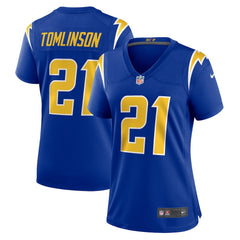 NFL LaDainian Tomlinson Los Angeles Chargers Women's Retired Game Jersey - Royal