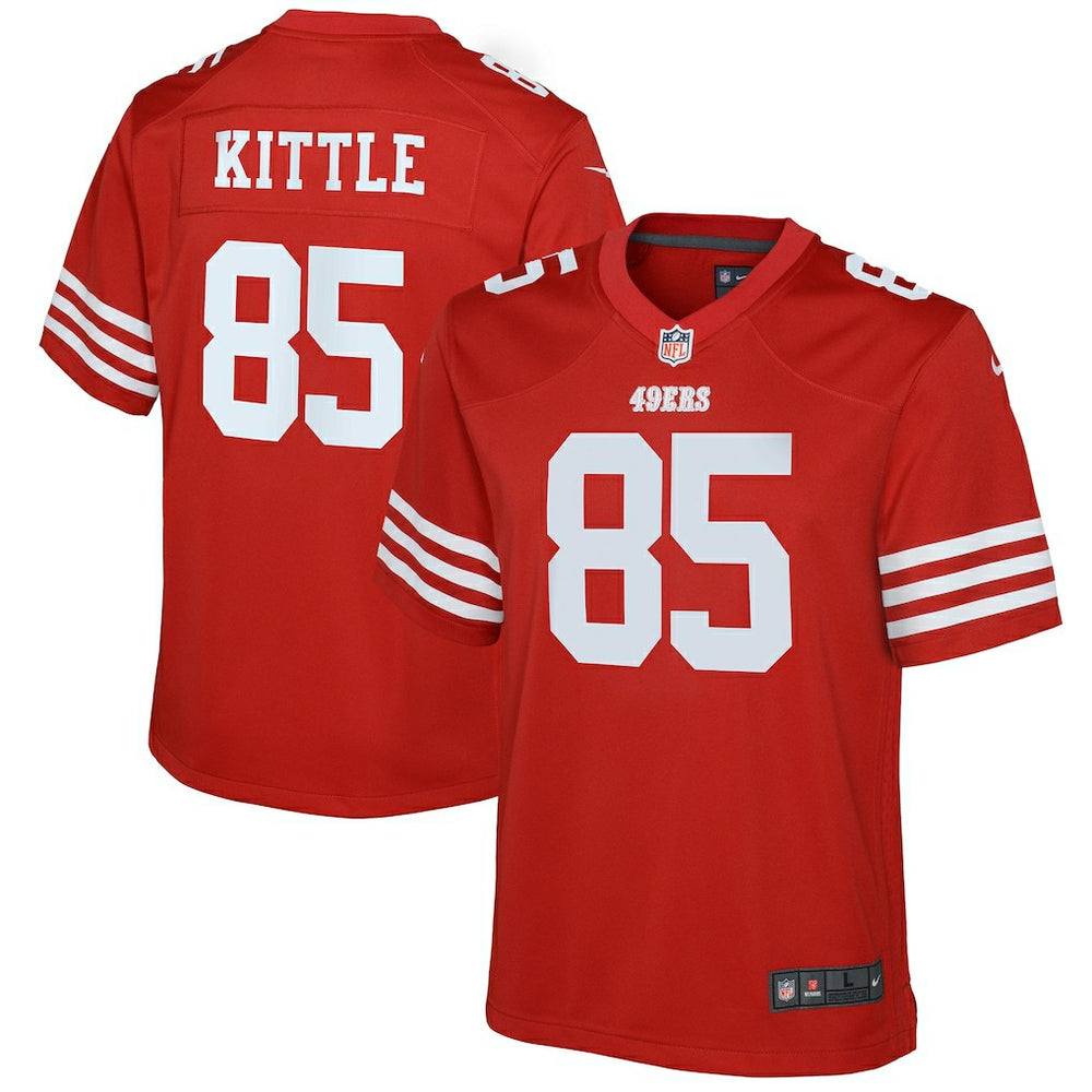 NFL San Francisco 49ers Youth Game Jersey - Scarlet