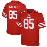 NFL San Francisco 49ers Youth Game Jersey - Scarlet