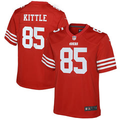 NFL San Francisco 49ers Youth Game Jersey - Scarlet