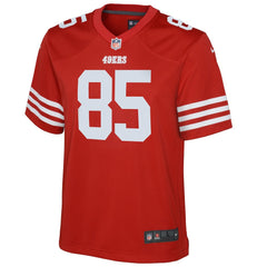 NFL San Francisco 49ers Youth Game Jersey - Scarlet