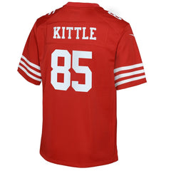 NFL San Francisco 49ers Youth Game Jersey - Scarlet