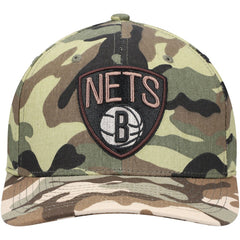Brooklyn Nets Woodland Desert Snapback Hat Camo
