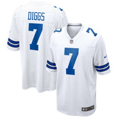 NFL Trevon Diggs Dallas Cowboys Game Jersey - White