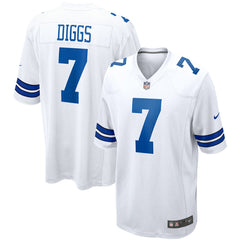 NFL Trevon Diggs Dallas Cowboys Game Jersey - White