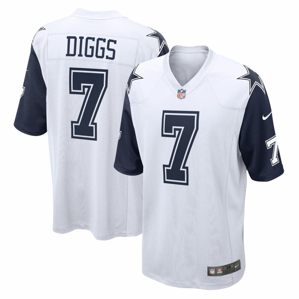 NFL Trevon Diggs Dallas Cowboys Alternate Game Team Jersey - White