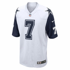NFL Trevon Diggs Dallas Cowboys Alternate Game Team Jersey - White