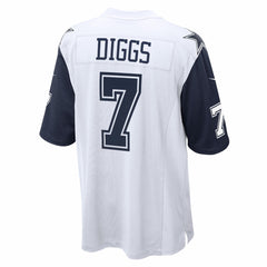 NFL Trevon Diggs Dallas Cowboys Alternate Game Team Jersey - White