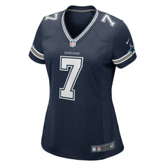Trevon Diggs Dallas Cowboys Women's Game Jersey Navy