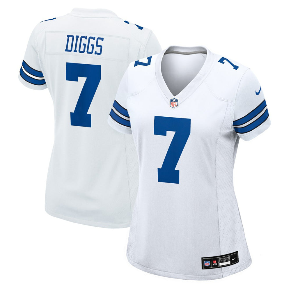 NFL Trevon Diggs Dallas Cowboys Women's Game Jersey - White