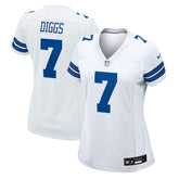 NFL Trevon Diggs Dallas Cowboys Women's Game Jersey - White