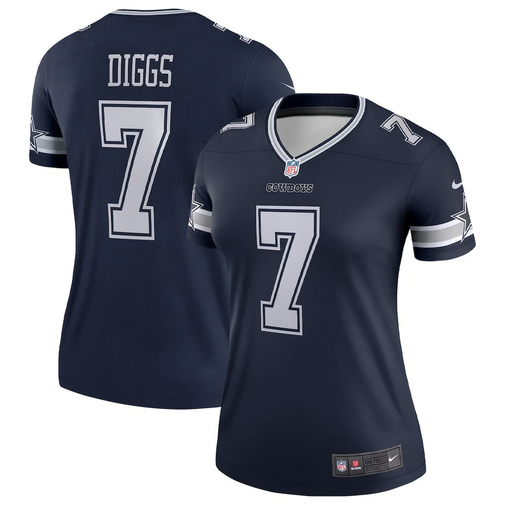 Trevon Diggs Dallas Cowboys Women's Legend Player Performance Top Navy