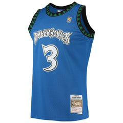 NBA Stephon Marbury Minnesota Timberwolves 1996/97 Hardwood Classics Swingman Jersey - Blue