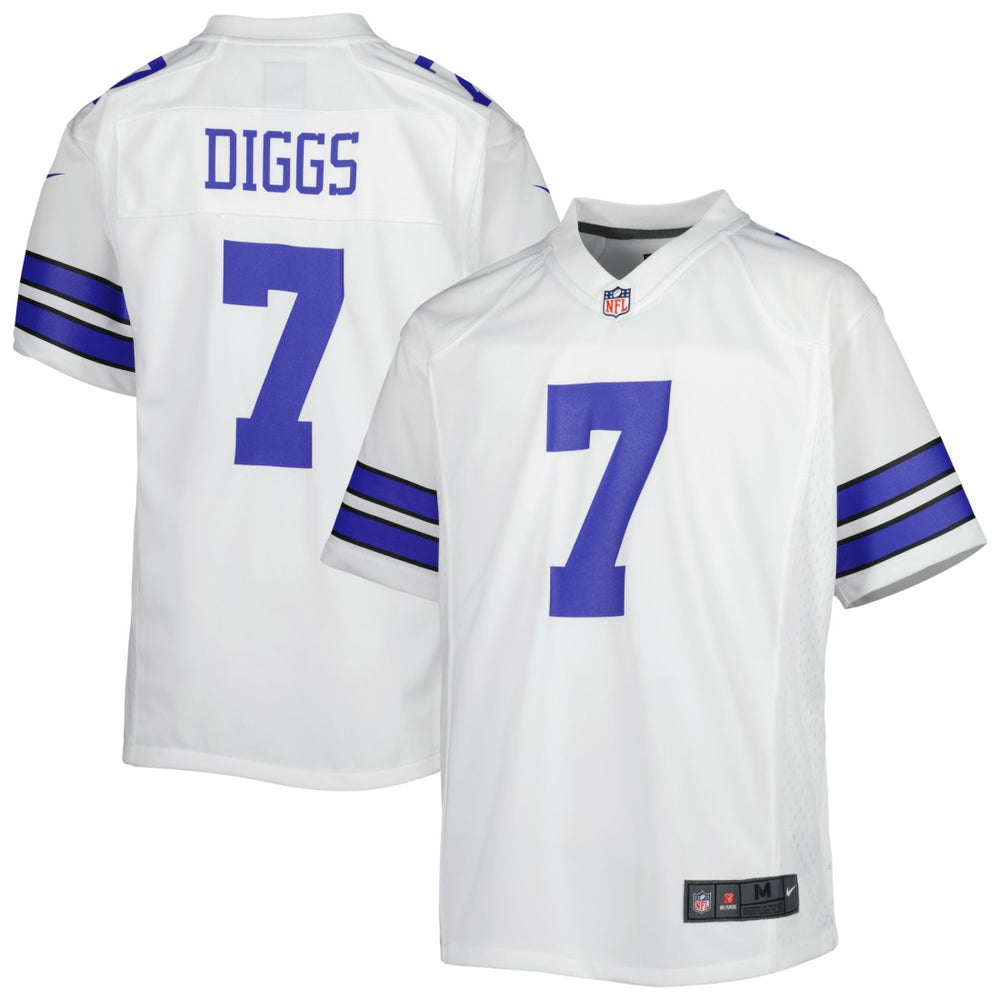 NFL Trevon Diggs Dallas Cowboys Youth Game Jersey - White