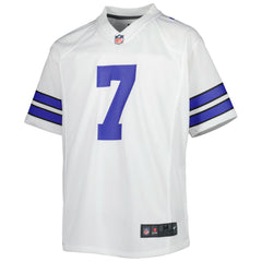 NFL Trevon Diggs Dallas Cowboys Youth Game Jersey - White