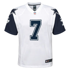 NFL Trevon Diggs Dallas Cowboys Youth Alternate Game Jersey - White