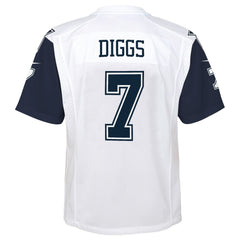 NFL Trevon Diggs Dallas Cowboys Youth Alternate Game Jersey - White