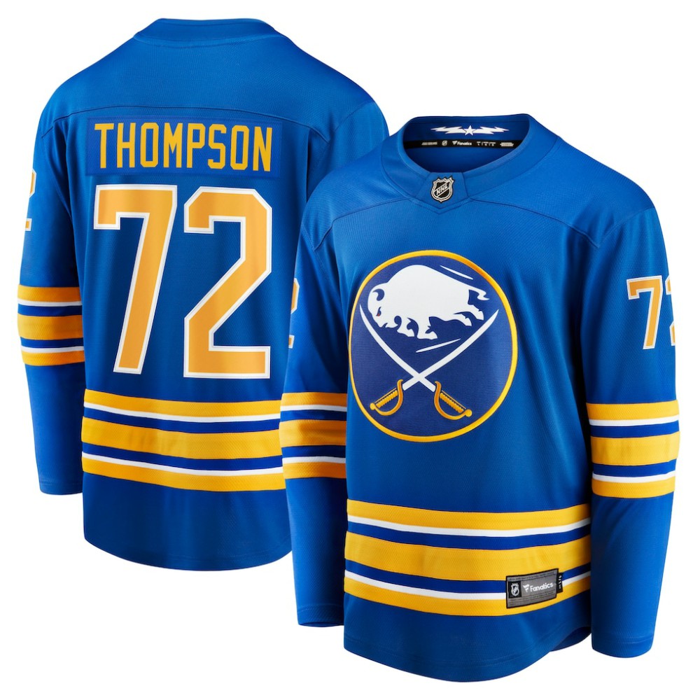 NHL Tage Thompson Buffalo Sabres Fanatics Home Breakaway Player Jersey - Royal