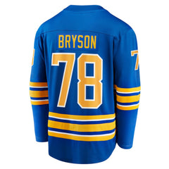 NHL Jacob Bryson Buffalo Sabres Fanatics Home Breakaway Player Jersey - Royal