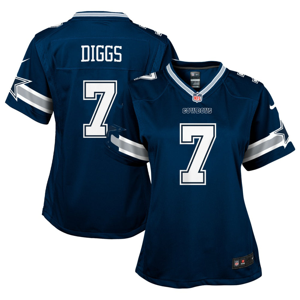 NFL Trevon Diggs Dallas Cowboys Girls Youth Game Jersey - Navy