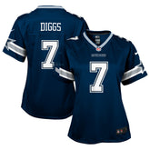 NFL Trevon Diggs Dallas Cowboys Girls Youth Game Jersey - Navy