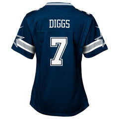 NFL Trevon Diggs Dallas Cowboys Girls Youth Game Jersey - Navy