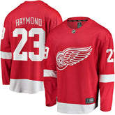 NHL Lucas Raymond Detroit Red Wings Fanatics Home Breakaway Player Jersey - Red