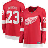 NHL Lucas Raymond Detroit Red Wings Fanatics Women's Home Breakaway Player Jersey - Red
