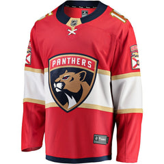 NHL Anton Lundell Florida Panthers Fanatics Home Breakaway Player Jersey - Red