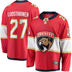 NHL Eetu Luostarinen Florida Panthers Fanatics Home Breakaway Player Jersey - Red