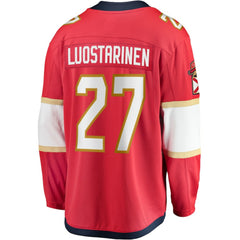 NHL Eetu Luostarinen Florida Panthers Fanatics Home Breakaway Player Jersey - Red