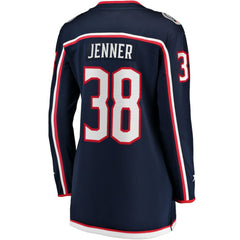 NHL Boone Jenner Columbus Blue Jackets Women's Home Breakaway Player Jersey - Navy