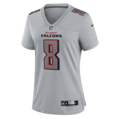 NFL Kyle Pitts Atlanta Falcons Women's Atmosphere Fashion Game Jersey - Gray