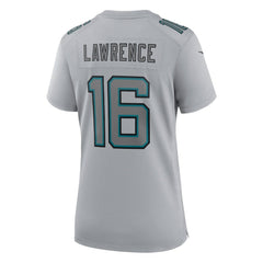 NFL Trevor Lawrence Jacksonville Jaguars Women's Atmosphere Fashion Game Jersey - Gray