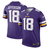 Justin Jefferson Minnesota Vikings Legend Player Performance Top Purple