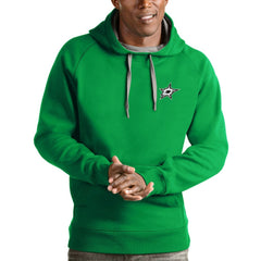 NHL Dallas Stars Antigua Victory Pullover Hoodie - Kelly Green