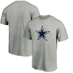 Dallas Cowboys Primary Logo T-Shirt Heather Gray