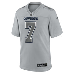 NFL Trevon Diggs Dallas Cowboys Atmosphere Fashion Game Jersey - Gray