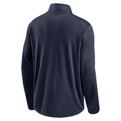 Tennessee Titans Logo Pacer Performance Half-Zip Jacket Navy