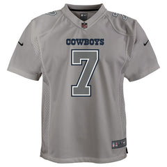 NFL Trevon Diggs Dallas Cowboys Youth Atmosphere Game Jersey - Gray