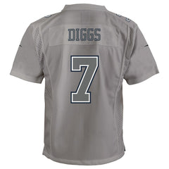 NFL Trevon Diggs Dallas Cowboys Youth Atmosphere Game Jersey - Gray